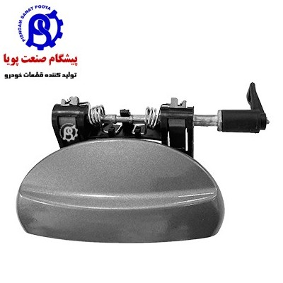 دستگیره بیرونی درب رانا -  (سفید/نقره ای/مشکی) عقب L / R